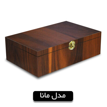 جعبه چوبی مدل مانا